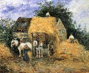 Camille Pissarro Yun-hay carriage oil on canvas